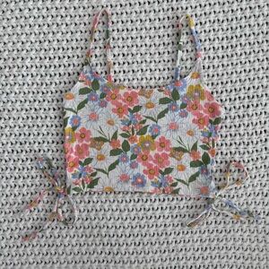 PacSun Multicolor Floral Tank Top